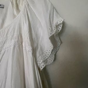 Old Navy White eyelet dress